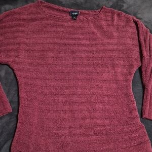 Maroon Day Trip Sweater